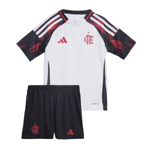 Flamengo Maglia Gara Trasferta Repliche 2025-26 Bambino Maniche Corte Flamengo Maglia Gara Trasferta Repliche 2025-26 Bambino Maniche Corte